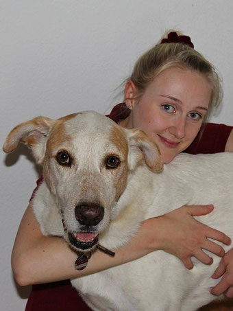 Auszubildende zur tiermedizinischen Fachangestellten Friederike Müller von der Tierarztpraxis Kupferhof in Stolberg